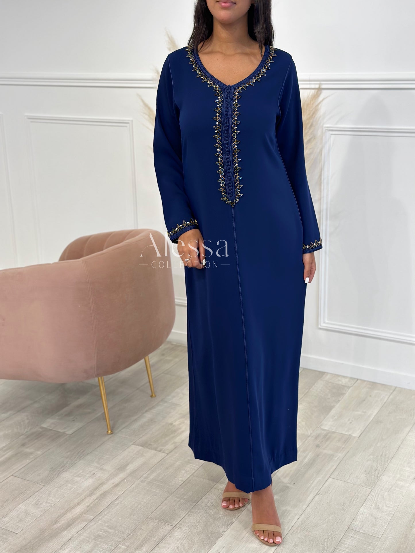 ABAYA BARAH BLEU NUIT