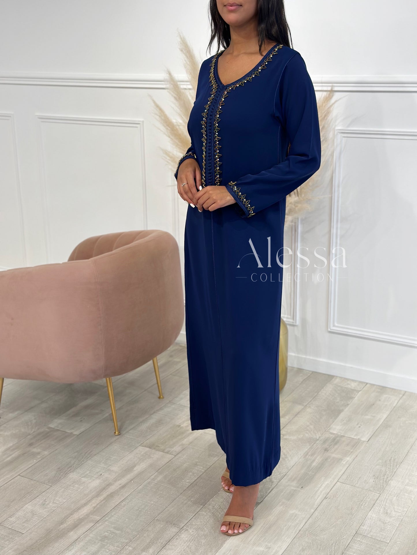 ABAYA BARAH BLEU NUIT