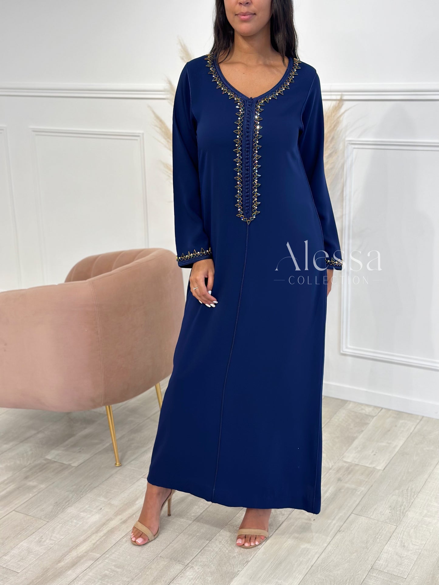 ABAYA BARAH BLEU NUIT