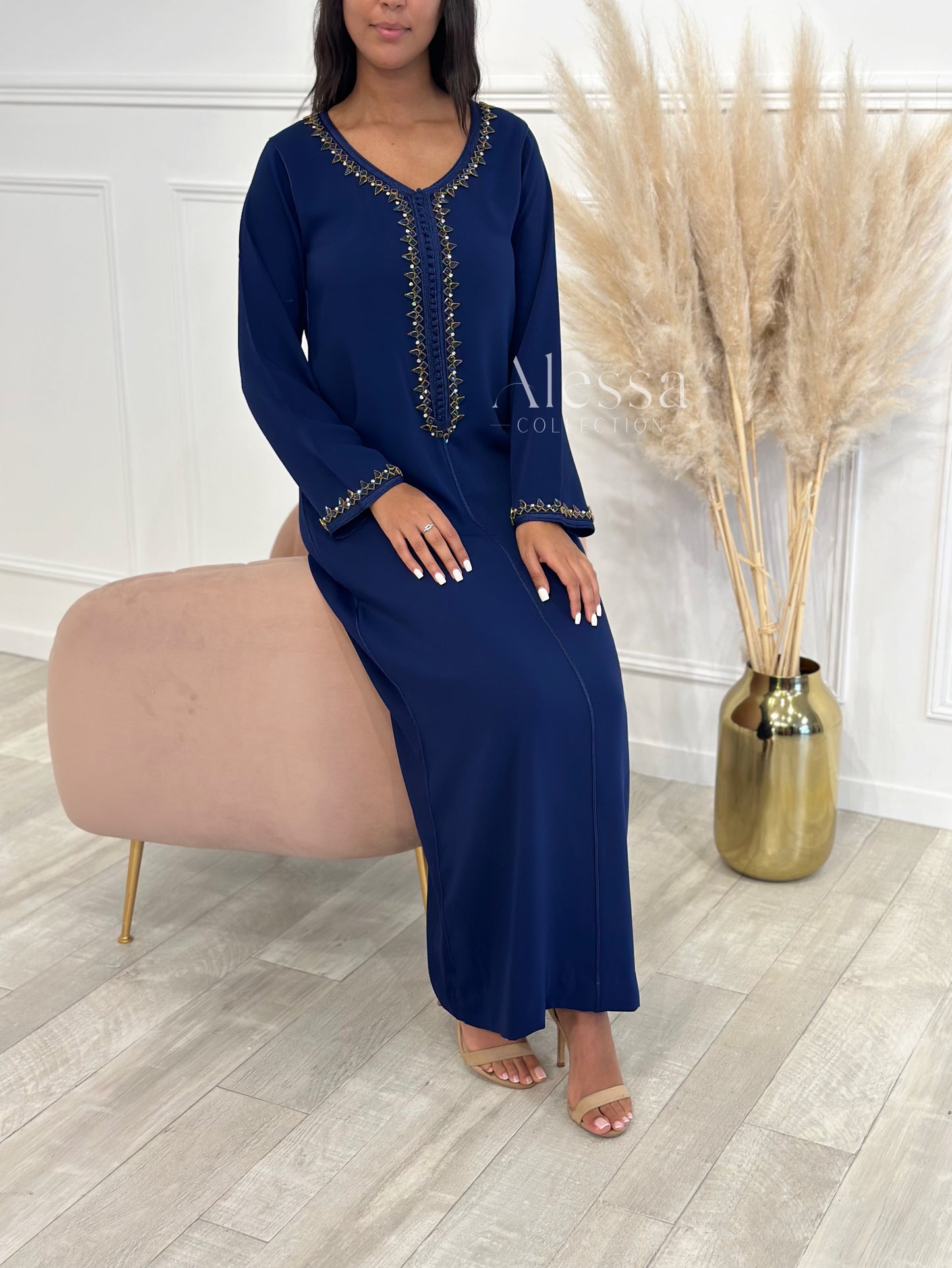 ABAYA BARAH BLEU NUIT