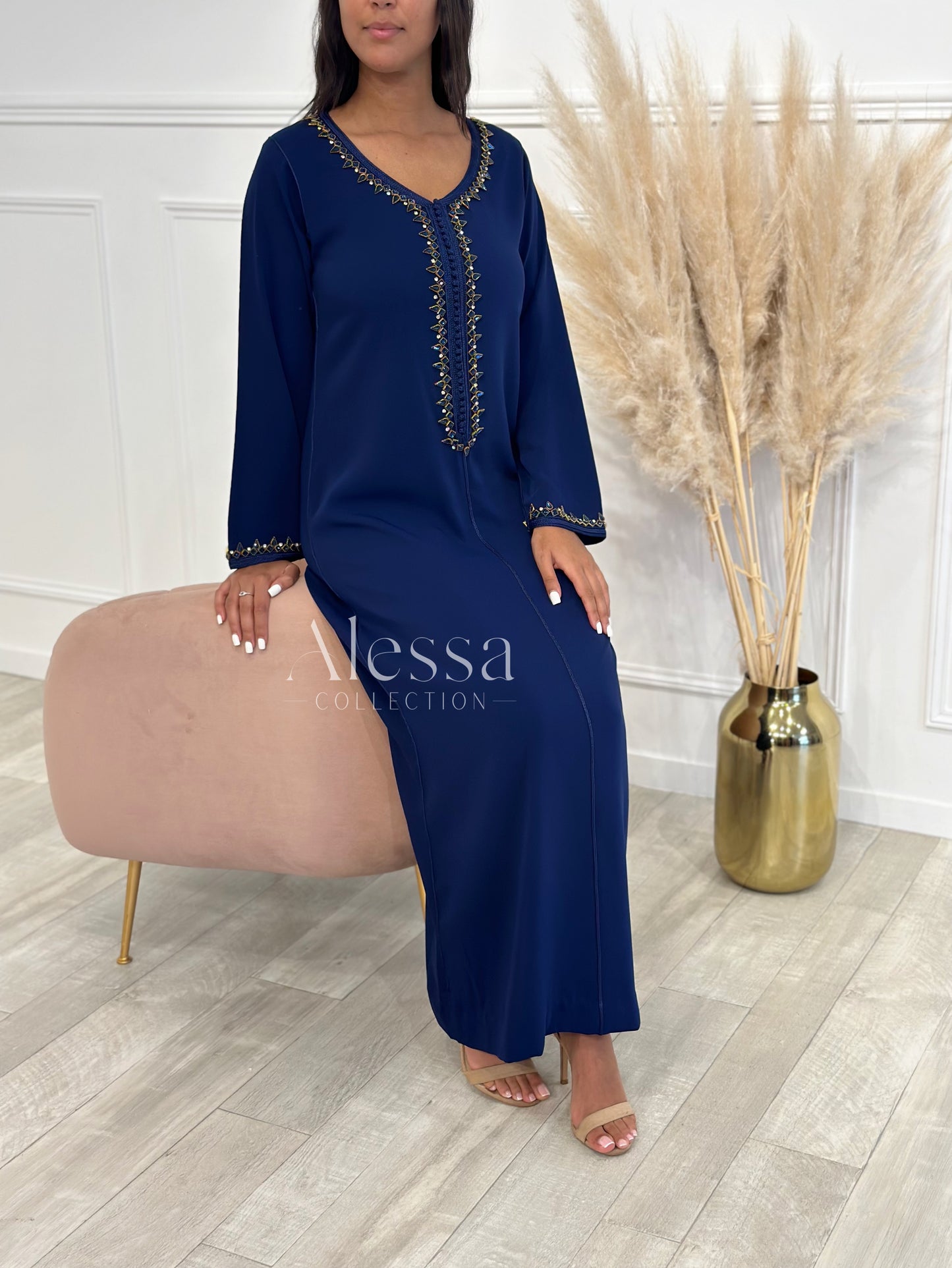 ABAYA BARAH BLEU NUIT