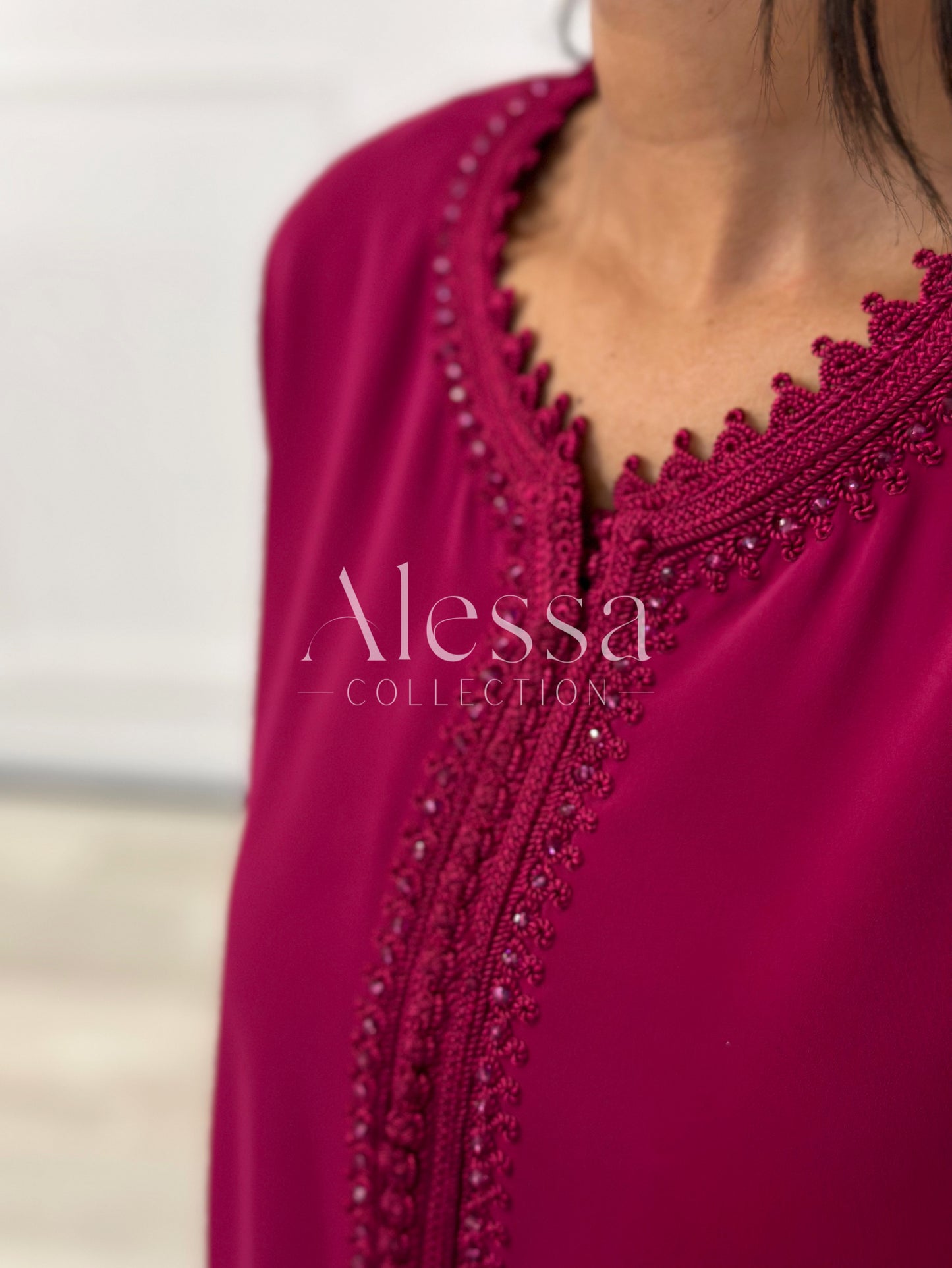 ABAYA HANNA POURPRE