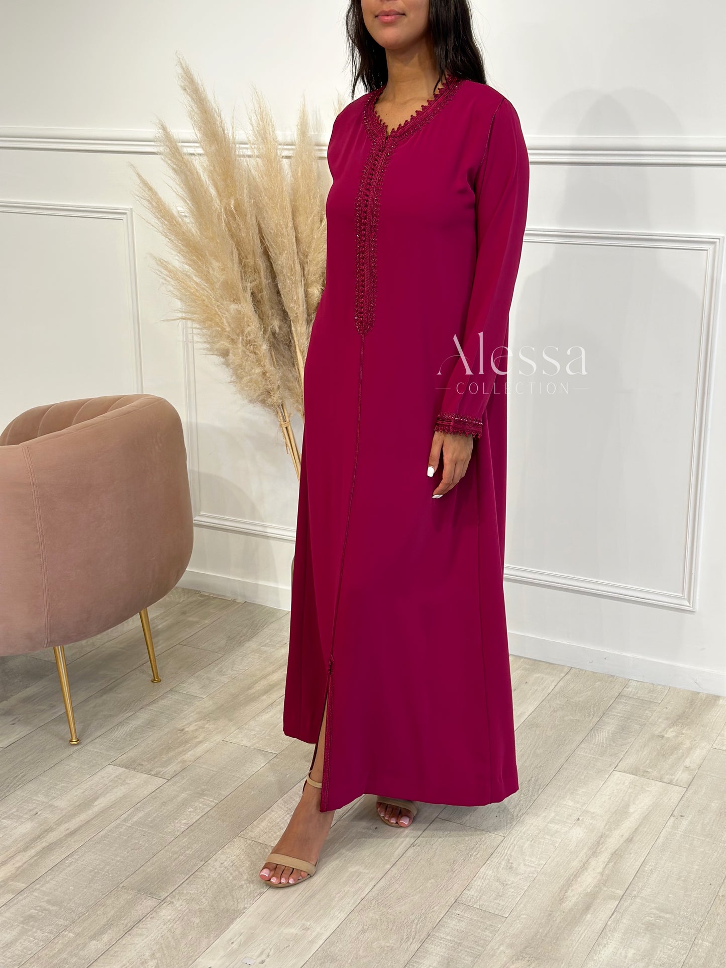 ABAYA HANNA POURPRE