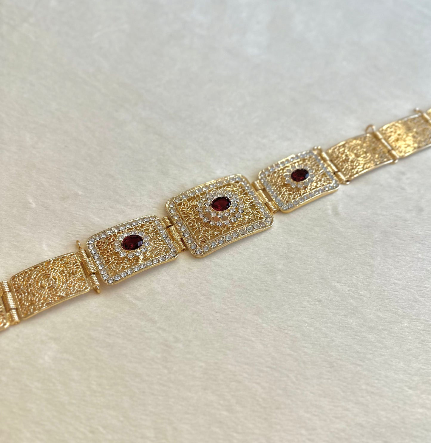 CEINTURE OR BORDEAUX 0116