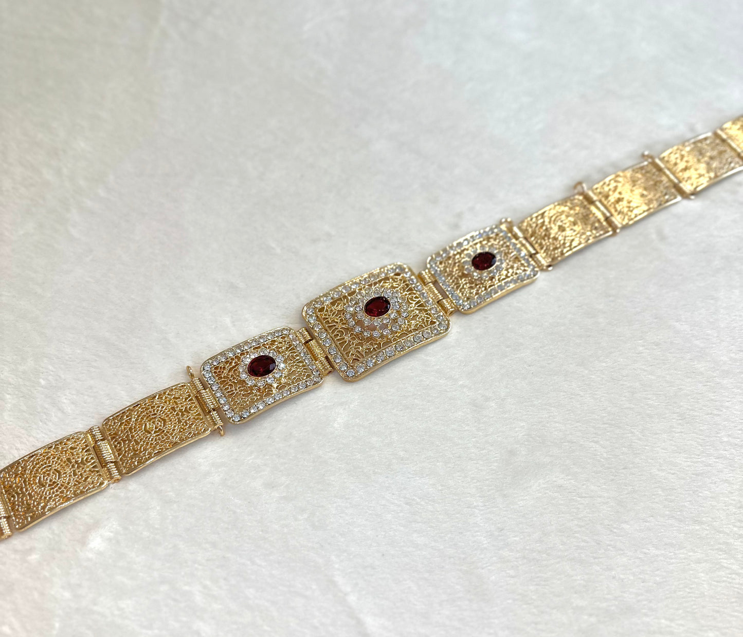 CEINTURE OR BORDEAUX 0116