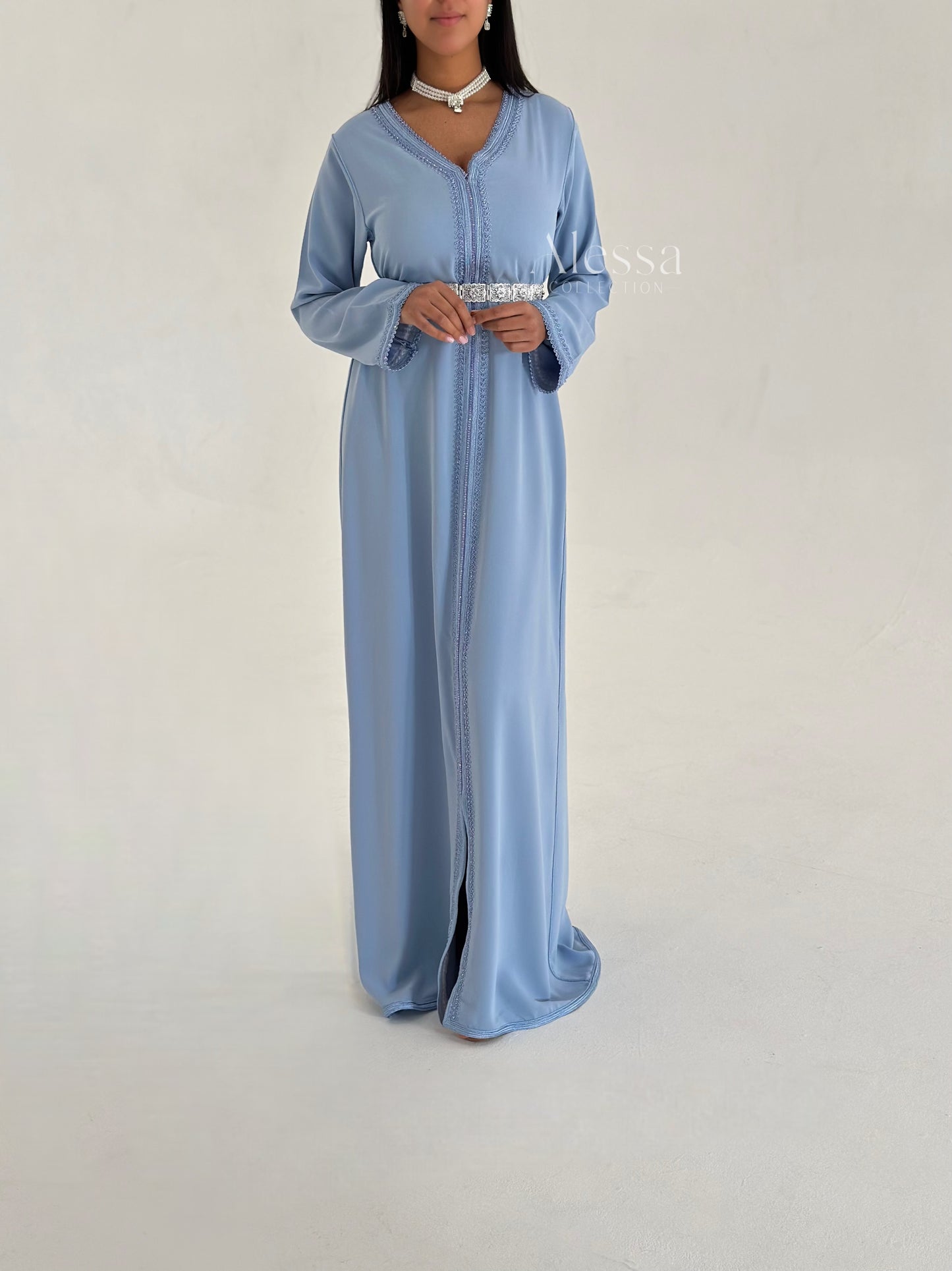 CAFTAN MYRA BLEU CIEL