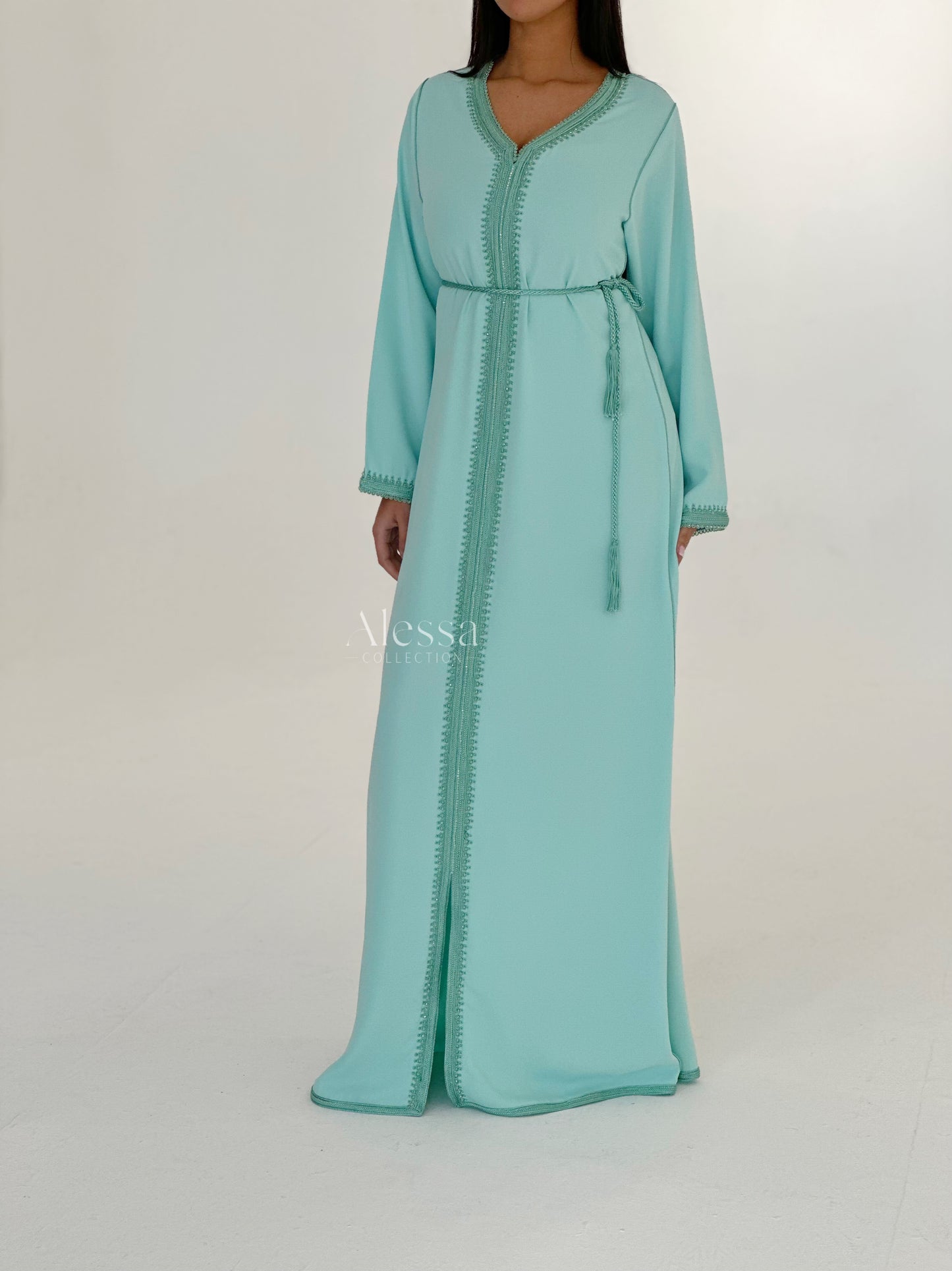 CAFTAN MYRA VERT EAU