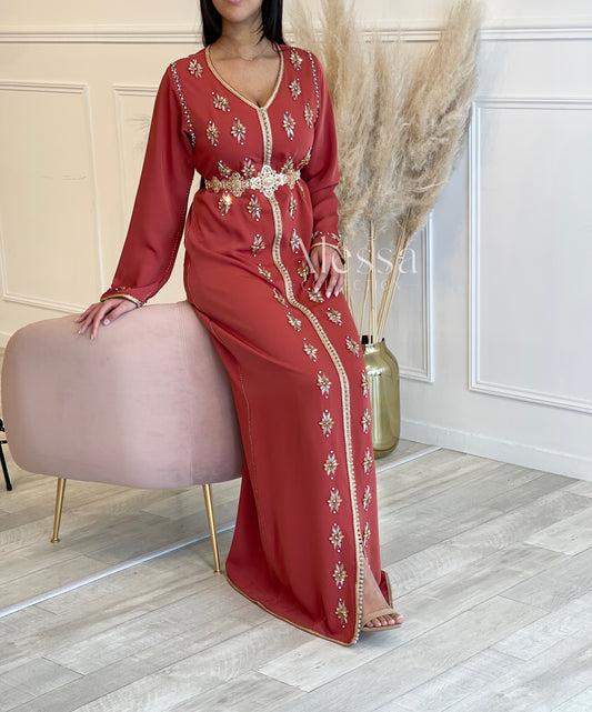 CAFTAN AMIRA TERRE CUITE